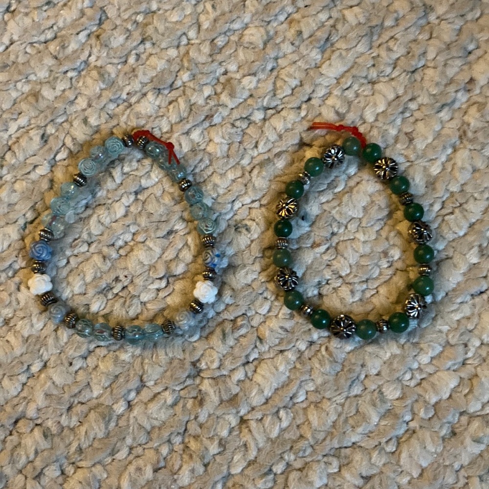 Ladies hand made bracelets
